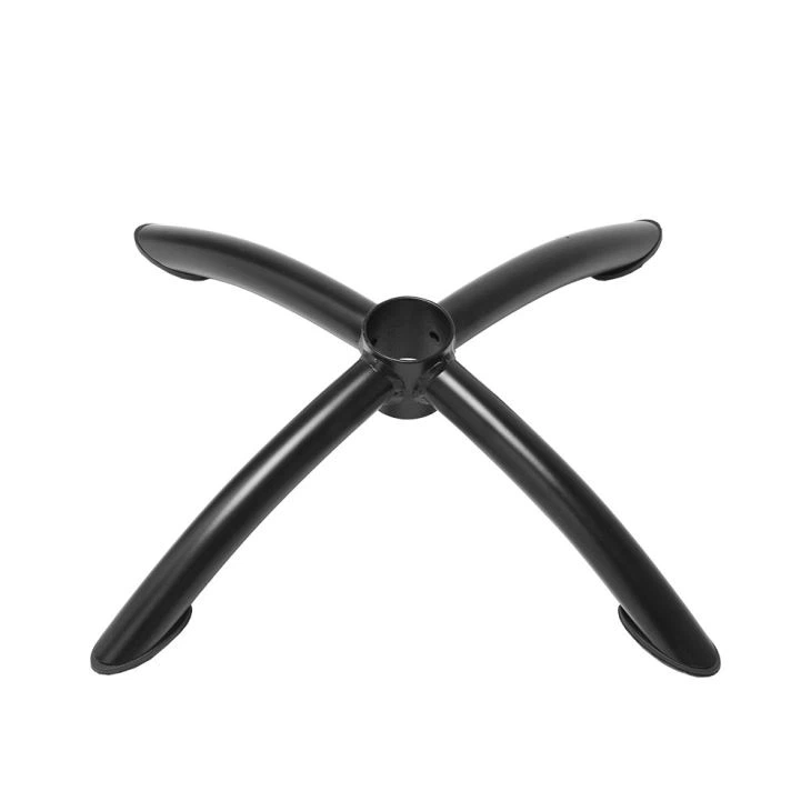 Black Metal Iron 4-Star Chair Base Chair Legs