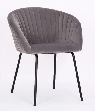 Graue Samt-Bankett-Restaurant-Konferenzstühle